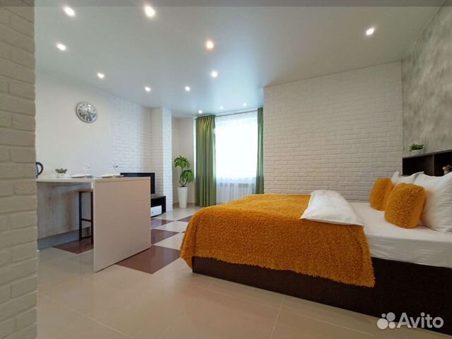 

Квартира-студия, 38 м², 1 кровать