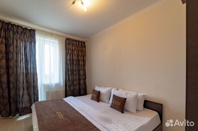 

1-к. квартира, 45 м², 2 кровати