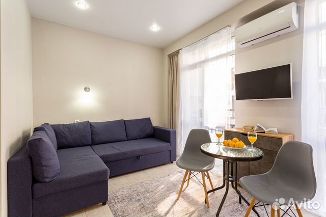 

Квартира-студия, 21,5 м², 2 кровати