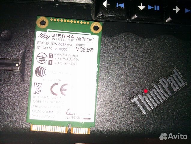 Lenovo Thinkpad Sierra wireless Gobi 3000 3G/GPS