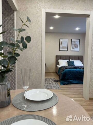 

1-к. квартира, 43 м², 2 кровати
