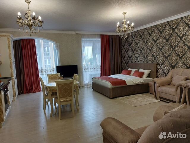 

Квартира-студия, 60 м², 2 кровати
