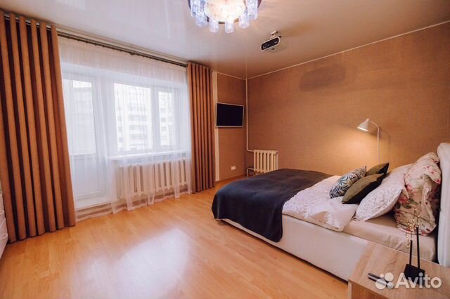 

1-к. квартира, 46 м², 2 кровати