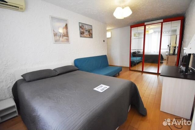 

1-к. квартира, 35 м², 2 кровати