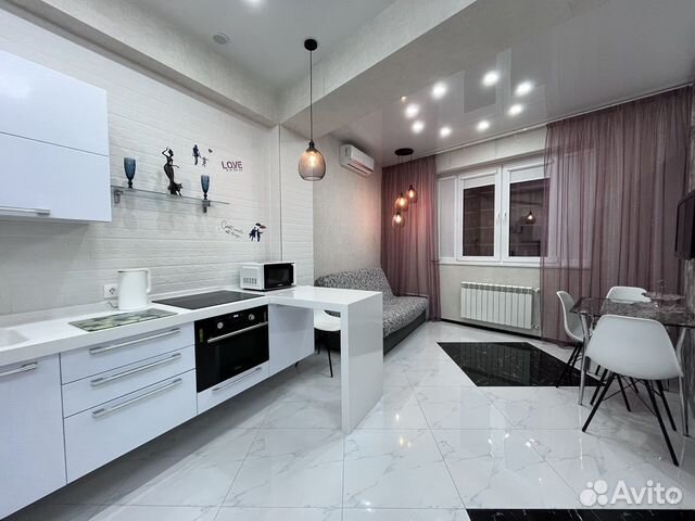 

1-к. квартира, 45 м², 2 кровати