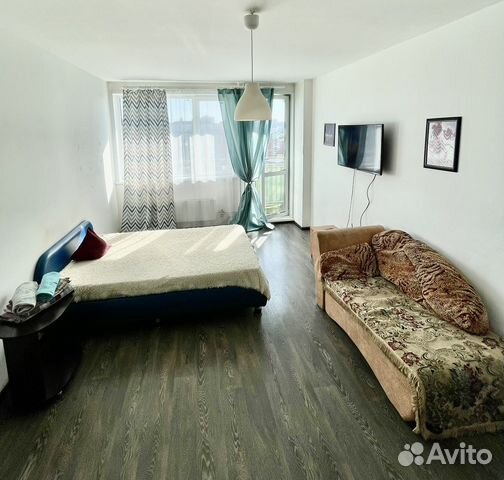

Квартира-студия, 33 м², 3 кровати