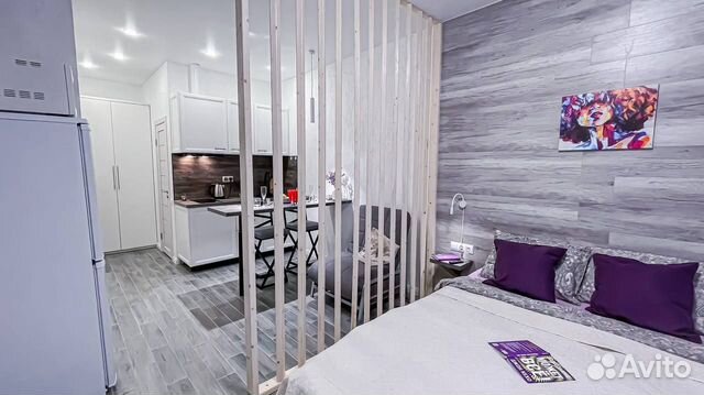 

Квартира-студия, 23 м², 2 кровати