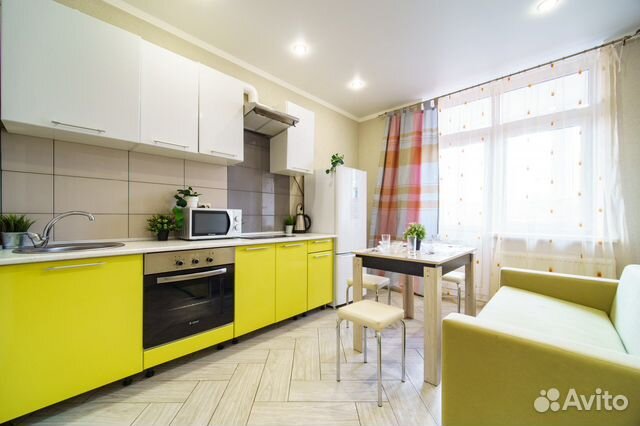 

1-к. квартира, 43 м², 2 кровати