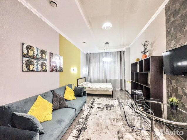

Квартира-студия, 35 м², 2 кровати