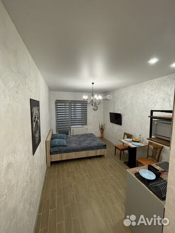 

Квартира-студия, 28 м², 1 кровать