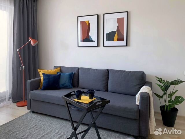 

1-к. квартира, 39 м², 2 кровати