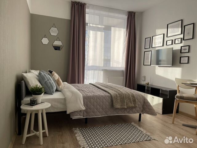 

Квартира-студия, 24 м², 1 кровать