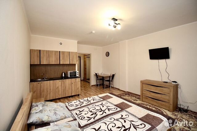 

Квартира-студия, 27 м², 1 кровать