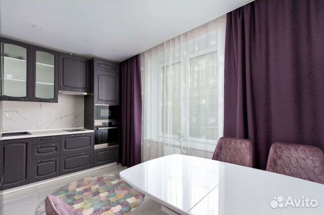 

1-к. квартира, 54 м², 2 кровати