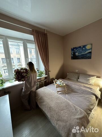

1-к. квартира, 37 м², 2 кровати