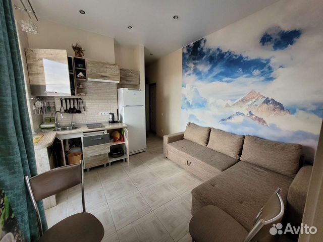

1-к. квартира, 25 м², 2 кровати