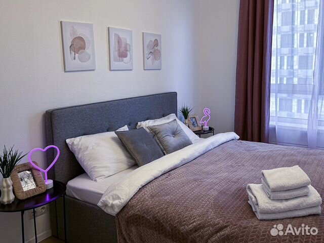 

2-к. квартира, 52 м², 2 кровати
