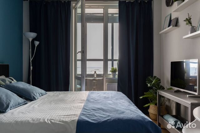 

Квартира-студия, 25 м², 1 кровать