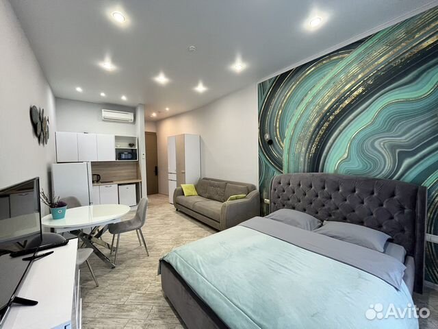 

1-к. квартира, 45 м², 2 кровати