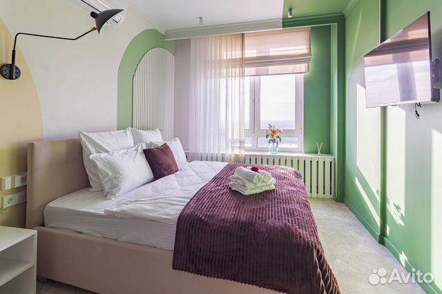 

Квартира-студия, 28 м², 1 кровать