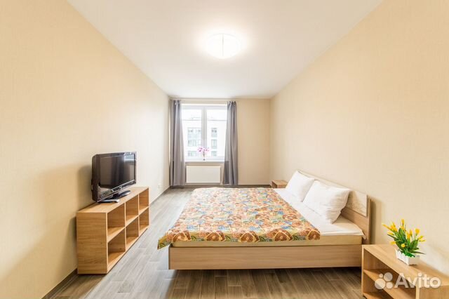 

1-к. квартира, 45 м², 3 кровати