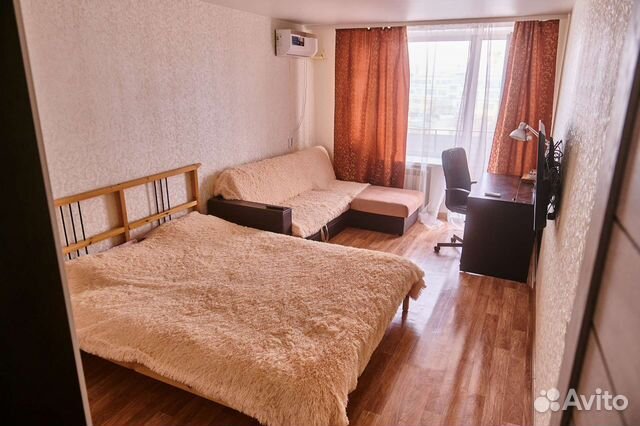 

1-к. квартира, 34 м², 2 кровати