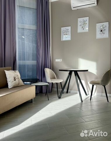 

Квартира-студия, 27 м², 2 кровати