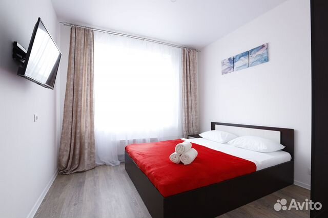 

1-к. квартира, 38,5 м², 2 кровати