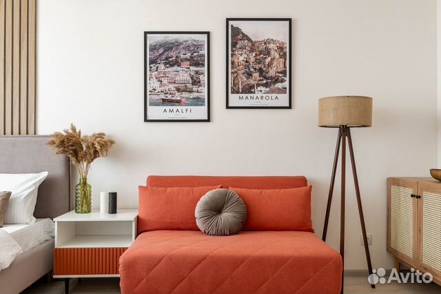 

Квартира-студия, 26 м², 2 кровати