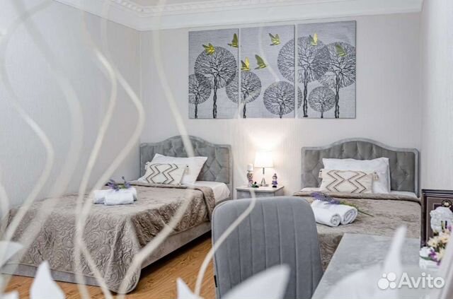 

2-к. квартира, 60 м², 3 кровати