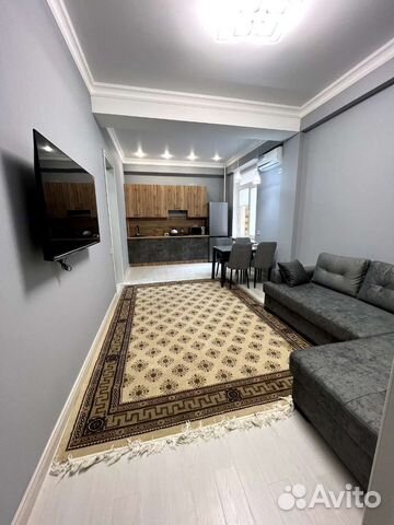 

1-к. квартира, 50 м², 2 кровати
