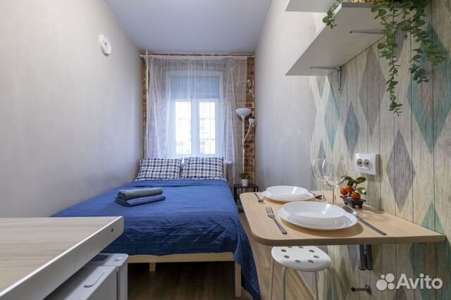 

Квартира-студия, 15 м², 1 кровать