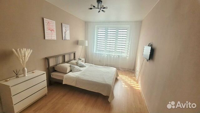 

1-к. квартира, 40 м², 2 кровати