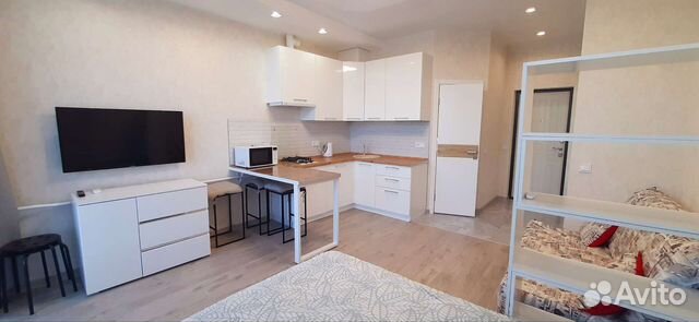 

Квартира-студия, 30 м², 2 кровати