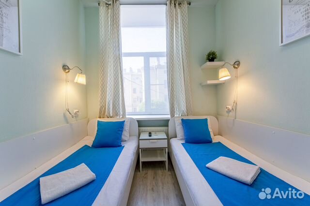 

Квартира-студия, 13,5 м², 2 кровати