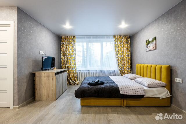 

1-к. квартира, 37 м², 2 кровати