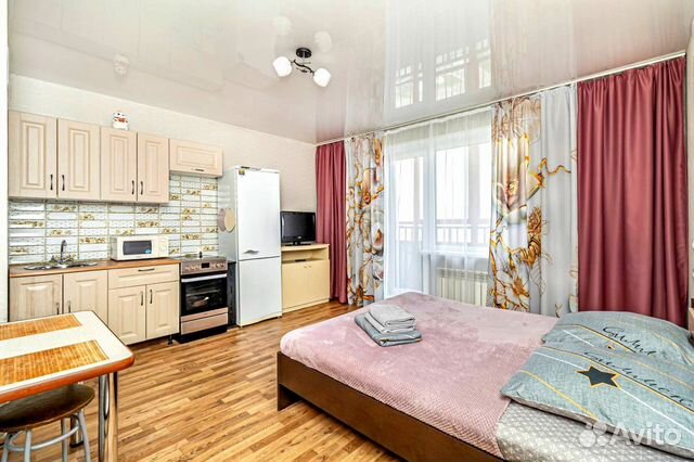 

Квартира-студия, 24 м², 1 кровать