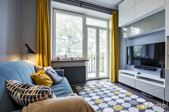 

1-к. квартира, 35 м², 2 кровати