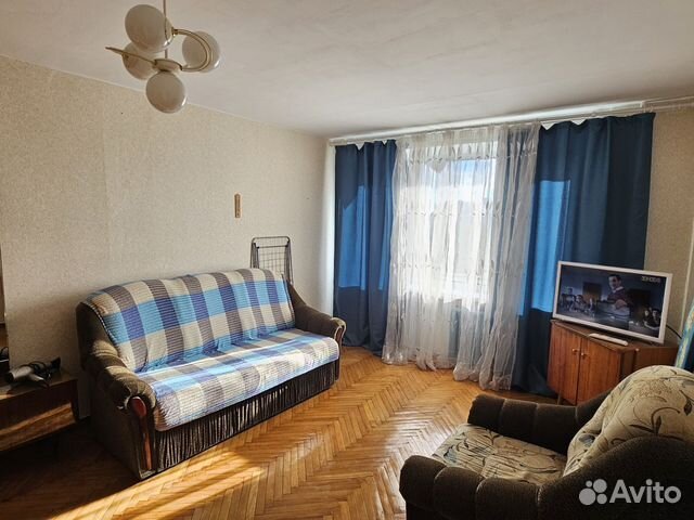 

1-к. квартира, 37,5 м², 2 кровати