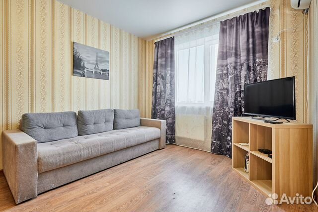 

1-к. квартира, 42 м², 2 кровати