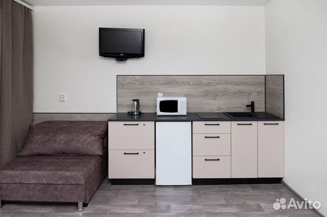 

Квартира-студия, 26 м², 2 кровати