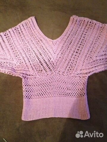 Вязаный свитер Ручная работа