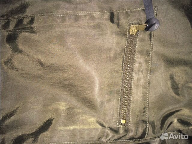 Брюки, Benetton, атласные, болотные, р 42 Брюки, Benetton, атласные, болотные, р 42