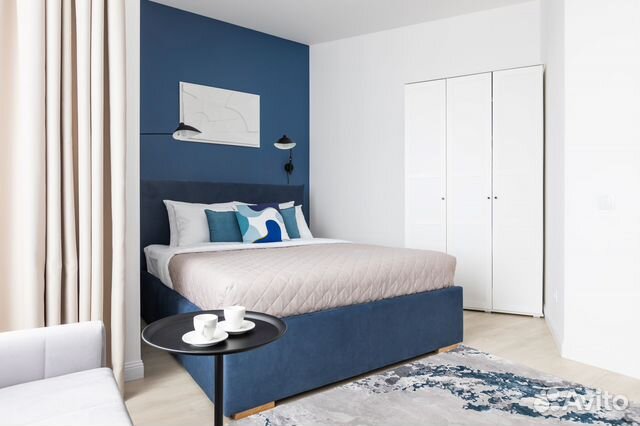 

1-к. квартира, 38 м², 2 кровати