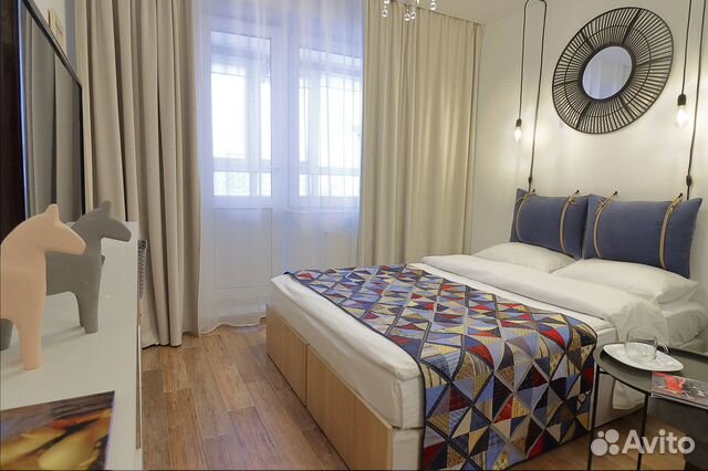 

Квартира-студия, 25 м², 2 кровати
