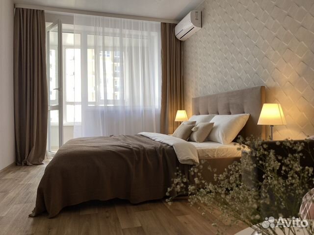 

1-к. квартира, 45 м², 2 кровати