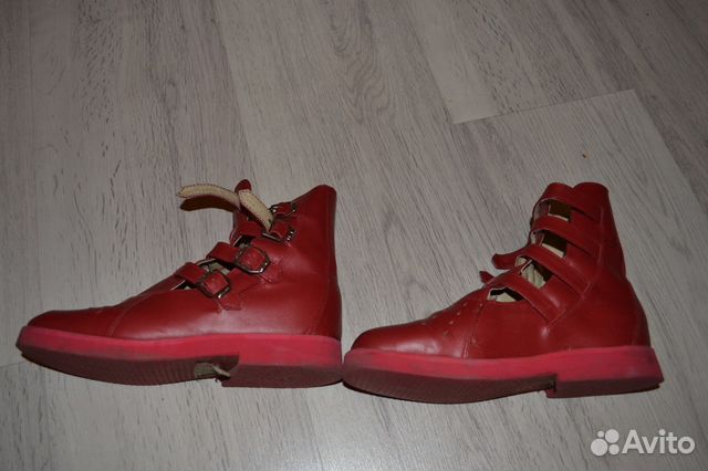 Ортопедические ботинки весна-осень. Бесплатно