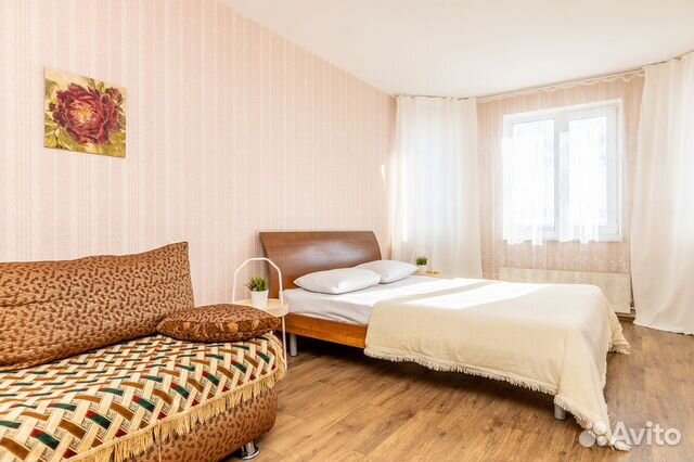 

1-к. квартира, 45 м², 2 кровати