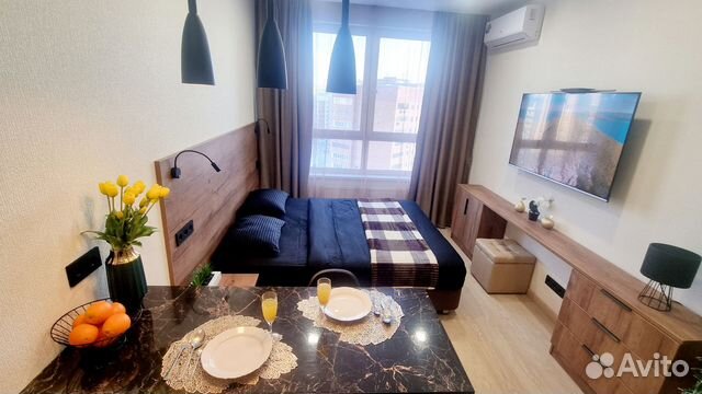 

Квартира-студия, 23 м², 1 кровать