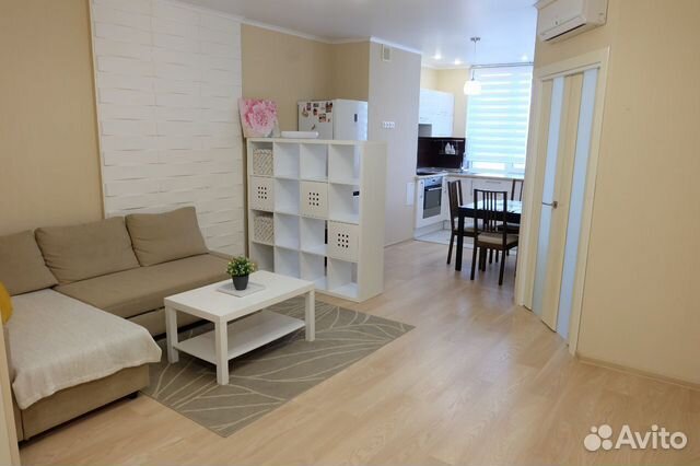 

1-к. квартира, 54 м², 2 кровати